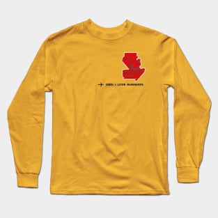 ORD: i Love Runways Long Sleeve T-Shirt